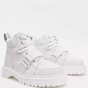 Dr Martens Zuma II Bucklestrap Boots White 8